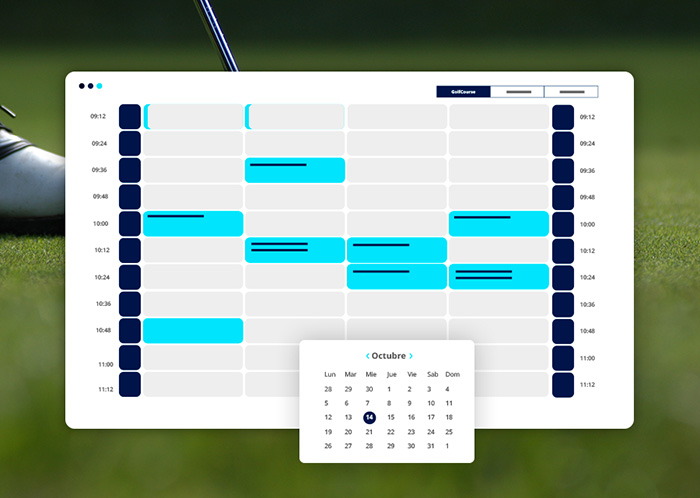 Tee sheet basic module